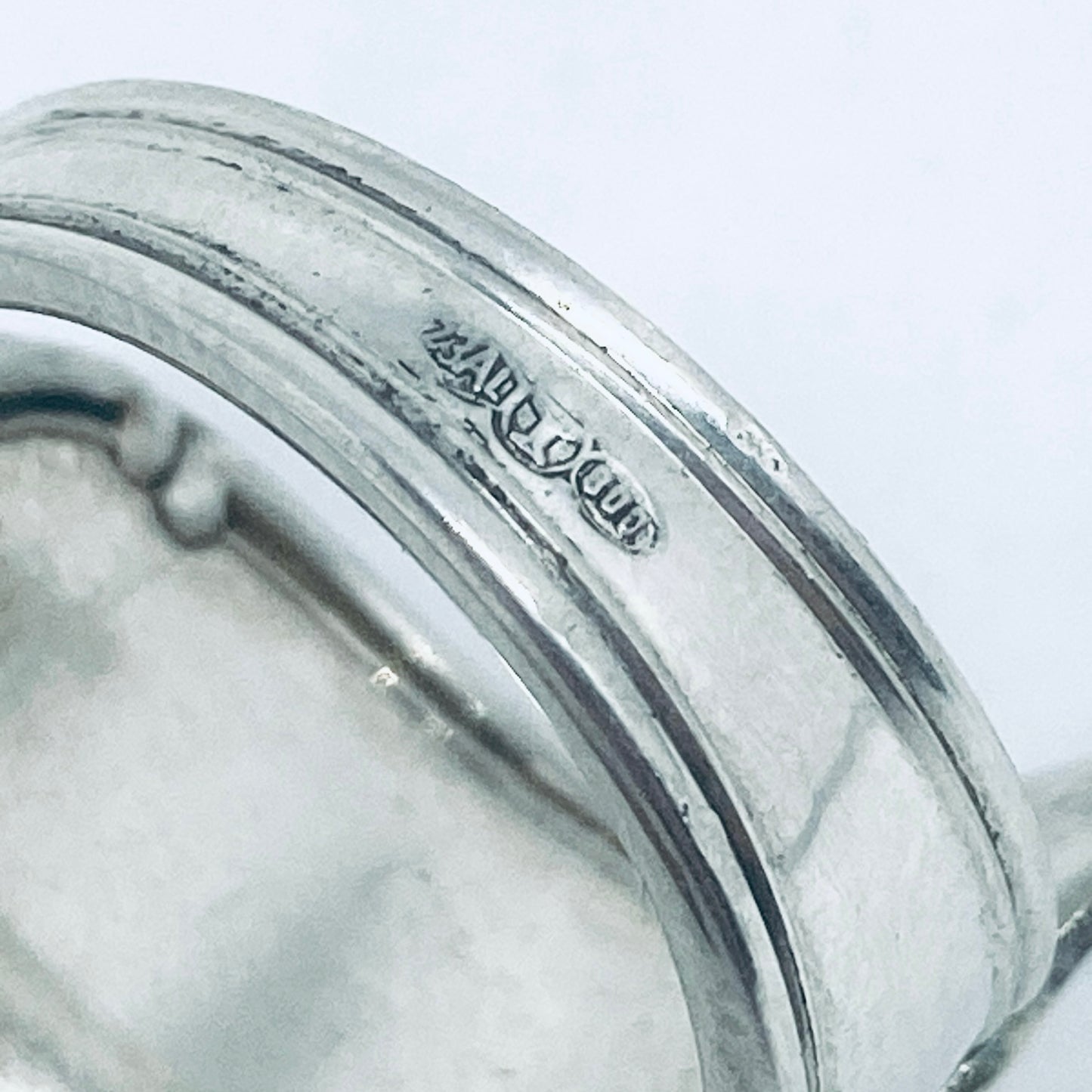 Anello Artigianale Mod. CODA#02  Realizzato con Antica posata in Argento (Prima Metà del ’900)