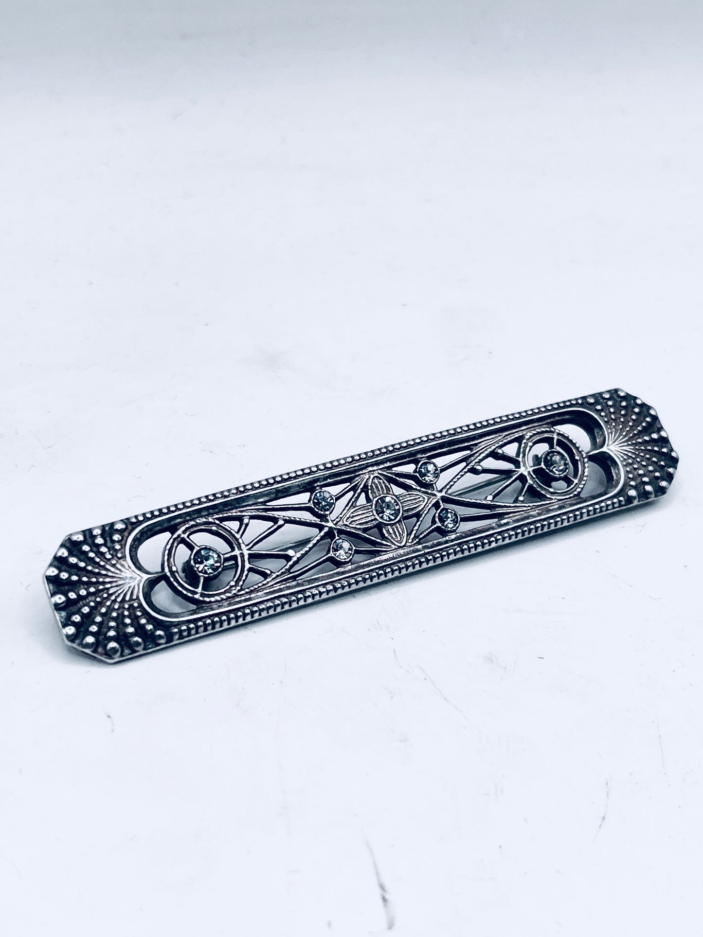 Anello Artigianale SPILLA COSTELLAZIONI Mod. SPILLA Realizzato con Antica spilla in Argento (Prima Metà del ’900)