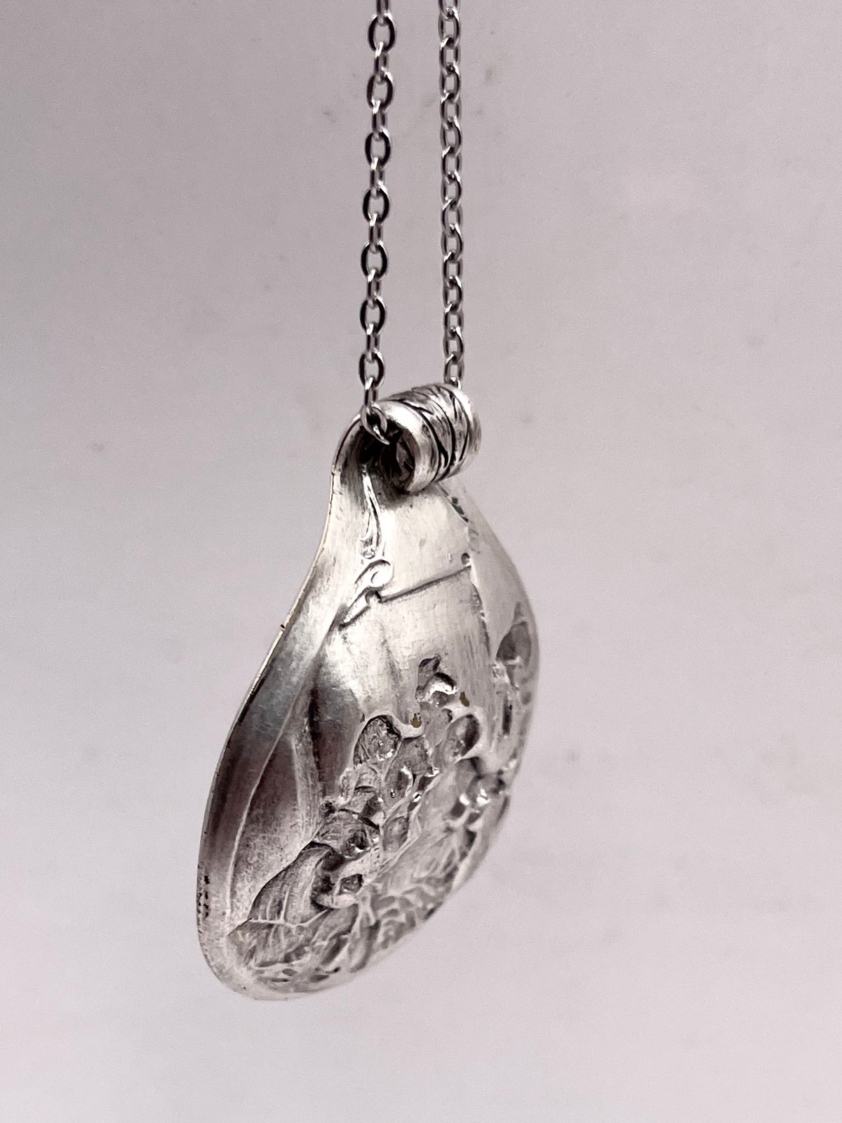 Anello Artigianale MULINO A VENTO  Mod. CLASSICO Realizzato con Antica posata in Argento (Prima Metà del ’900)