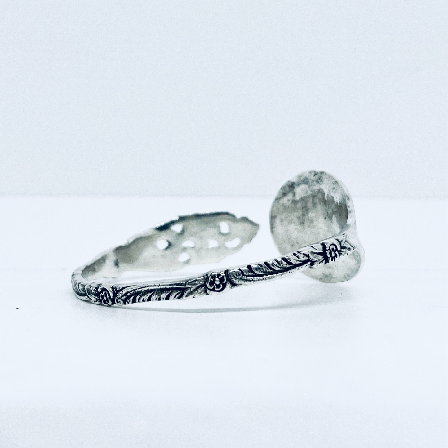 Bracciale Artigianale Mod. TRAFORATO  Realizzato con Antica posata in Argento (Prima Metà del ’900)