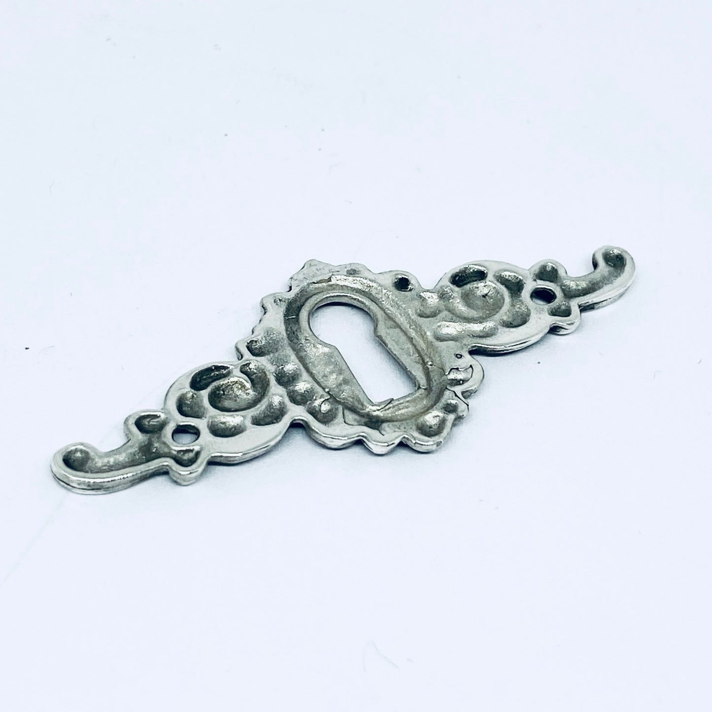 Anello Artigianale “SERRATURA OVALE” Realizzato con serratura in Argento (Prima Metà del ’900)