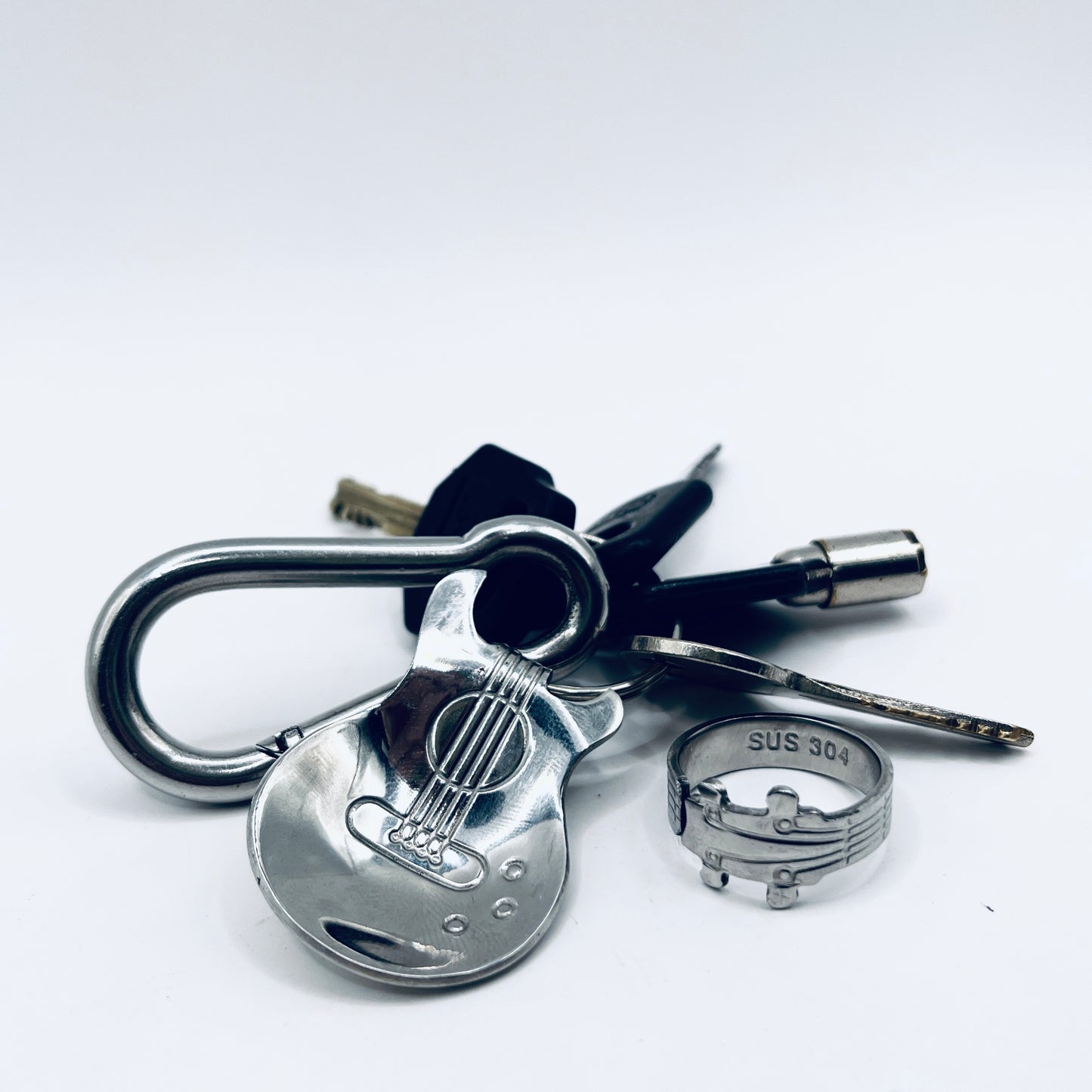 Anello Artigianale ROCKERS’RING  Mod. CLASSICO  Realizzato con manico di Cucchiaino in Acciaio Inox 18/10