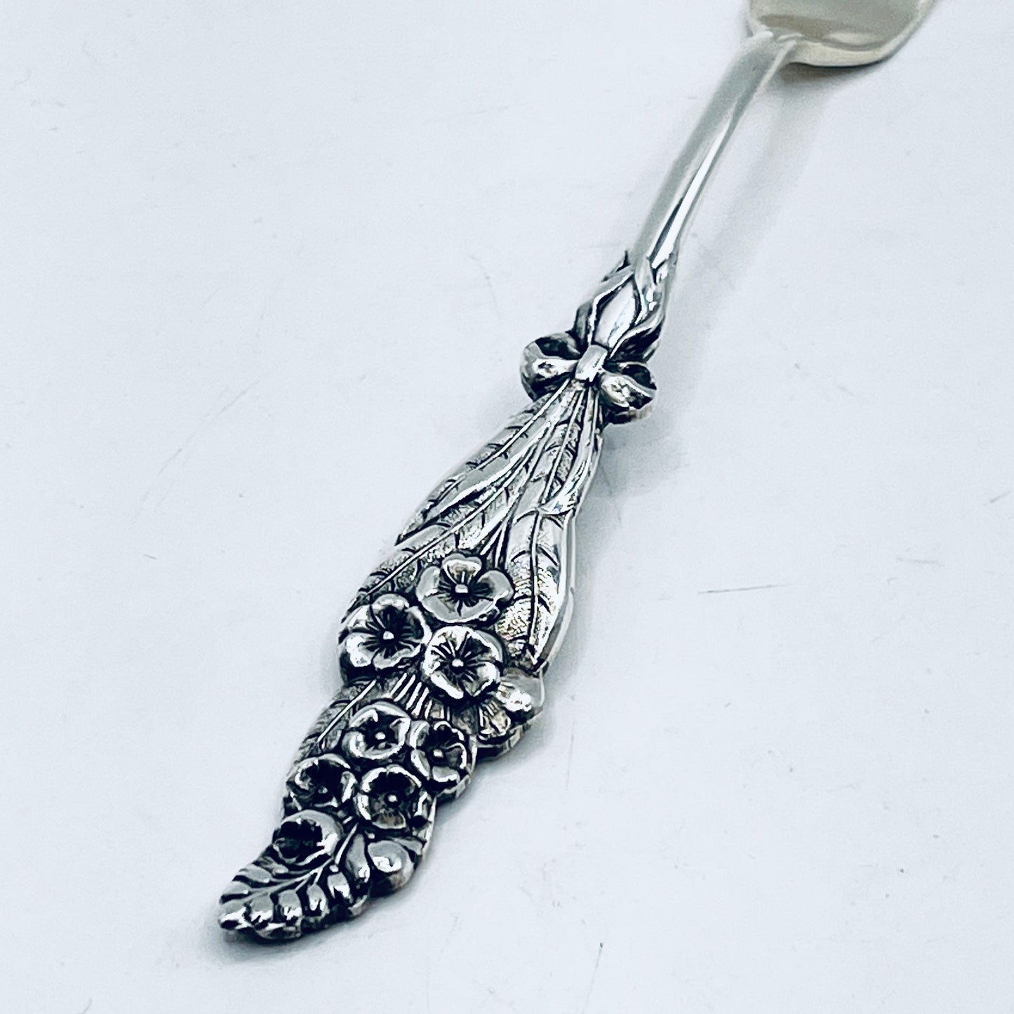 Anello Artigianale NON TI SCORDAR DI ME Mod. SPIRALE  Realizzato con Antica posata in Argento (Prima Metà del ’900)