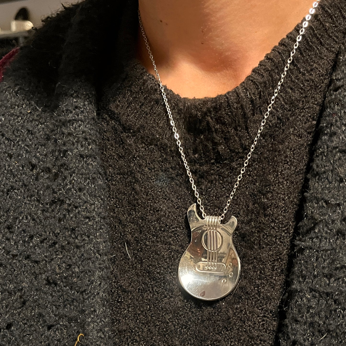 Anello Artigianale ROCKERS’RING  Mod. CLASSICO  Realizzato con manico di Cucchiaino in Acciaio Inox 18/10