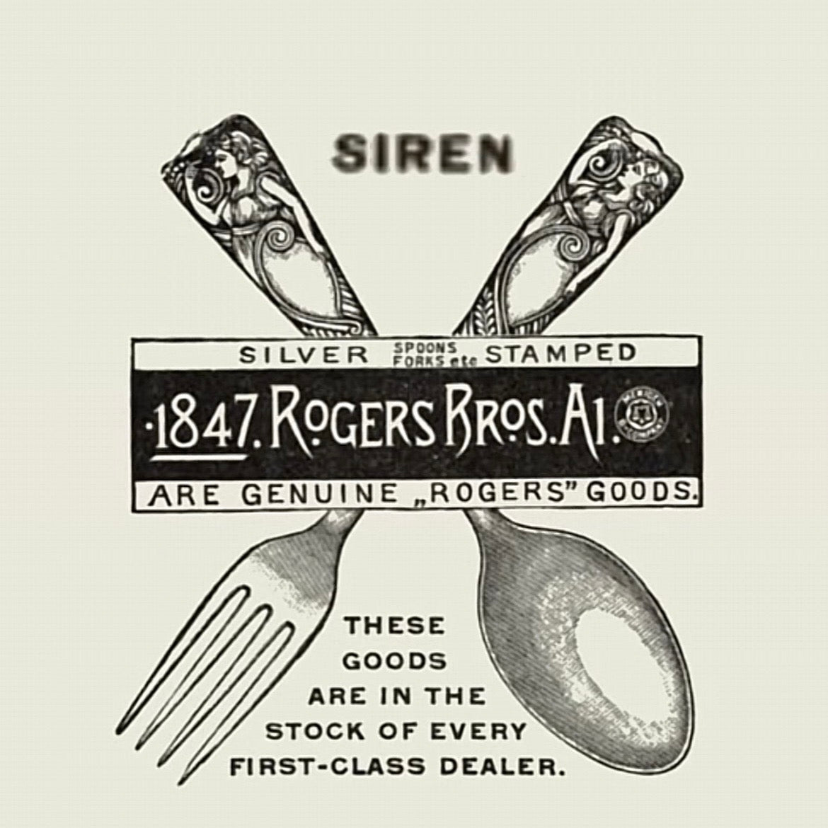 Bracciale Artigianale “SIREN” Mod. FORCHETTA  CUORE Realizzato con Antica posata in lega d’argento (Prima Metà del ’900)