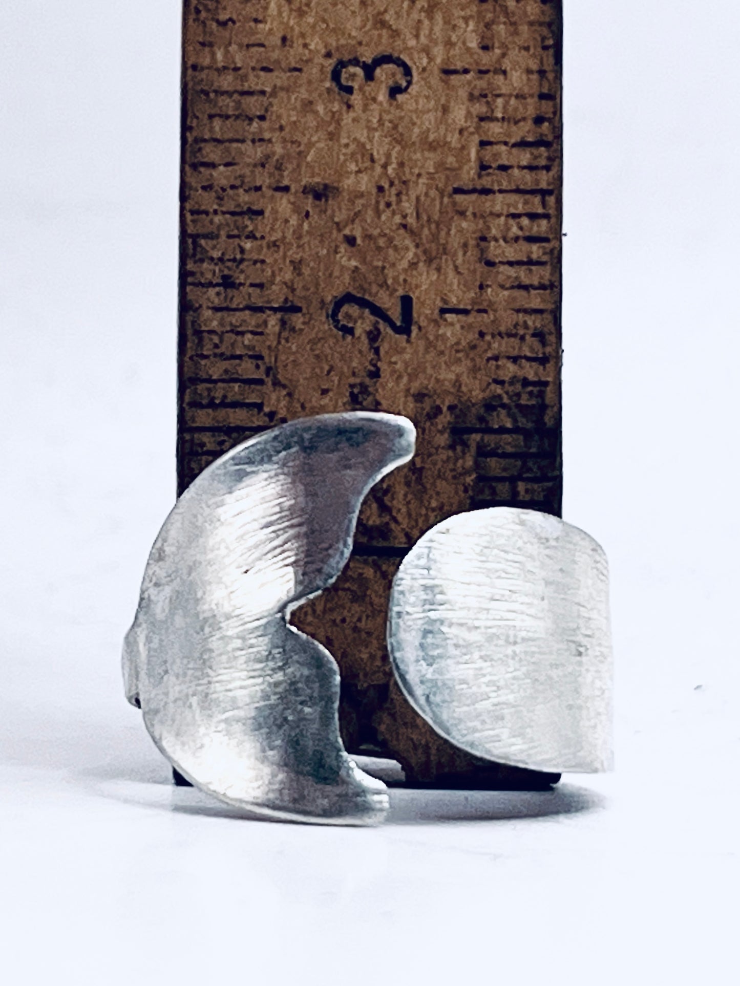 Anello Artigianale Mod. MINICODA#05 Realizzato con Antica posata in Argento (Prima Metà del ’900)