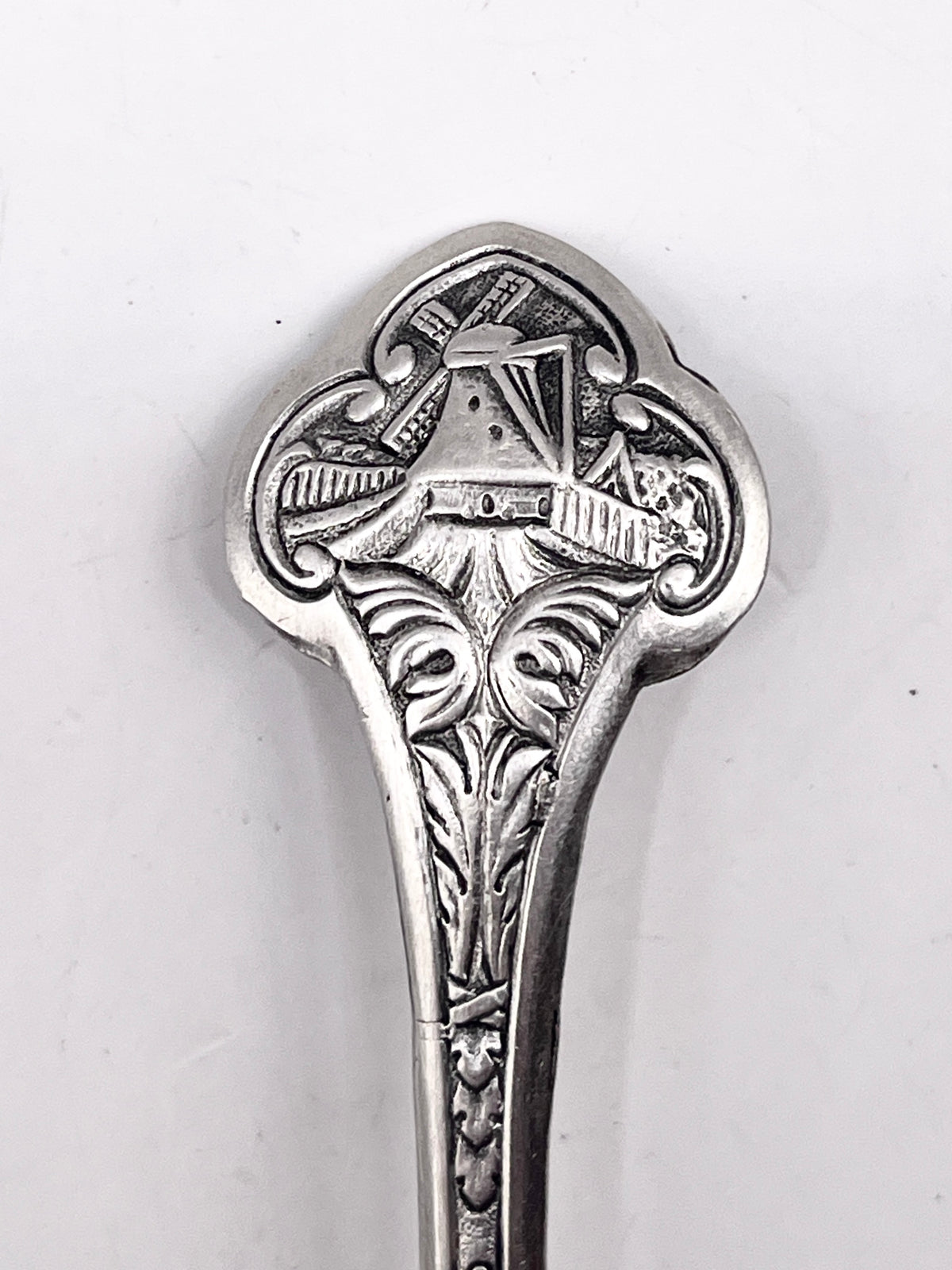 Anello Artigianale MULINO A VENTO  Mod. CLASSICO Realizzato con Antica posata in Argento (Prima Metà del ’900)