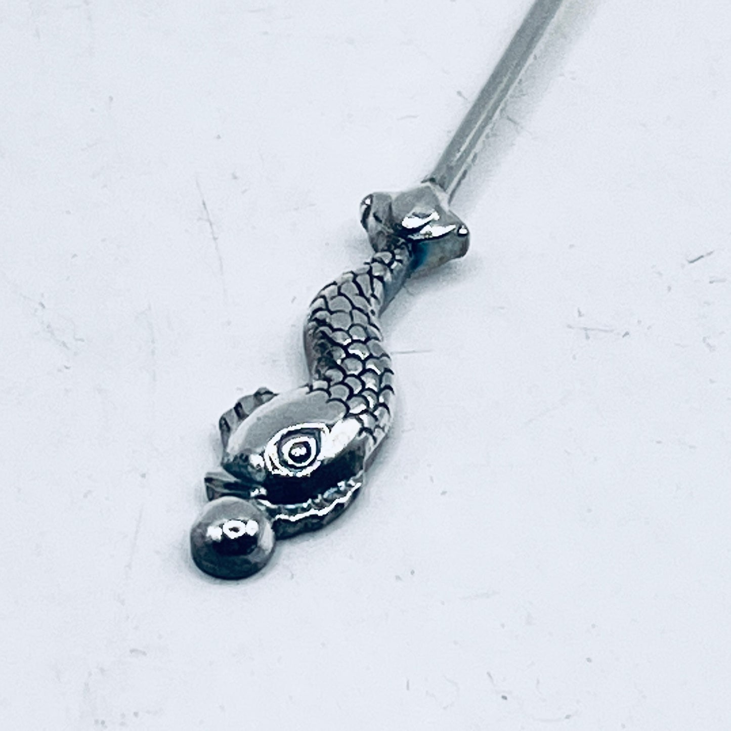 Anello Artigianale FEDINA DELFINO ARALDICO Mod. CLASSICO  Realizzato con Antica posata (Prima Metà del ’900)