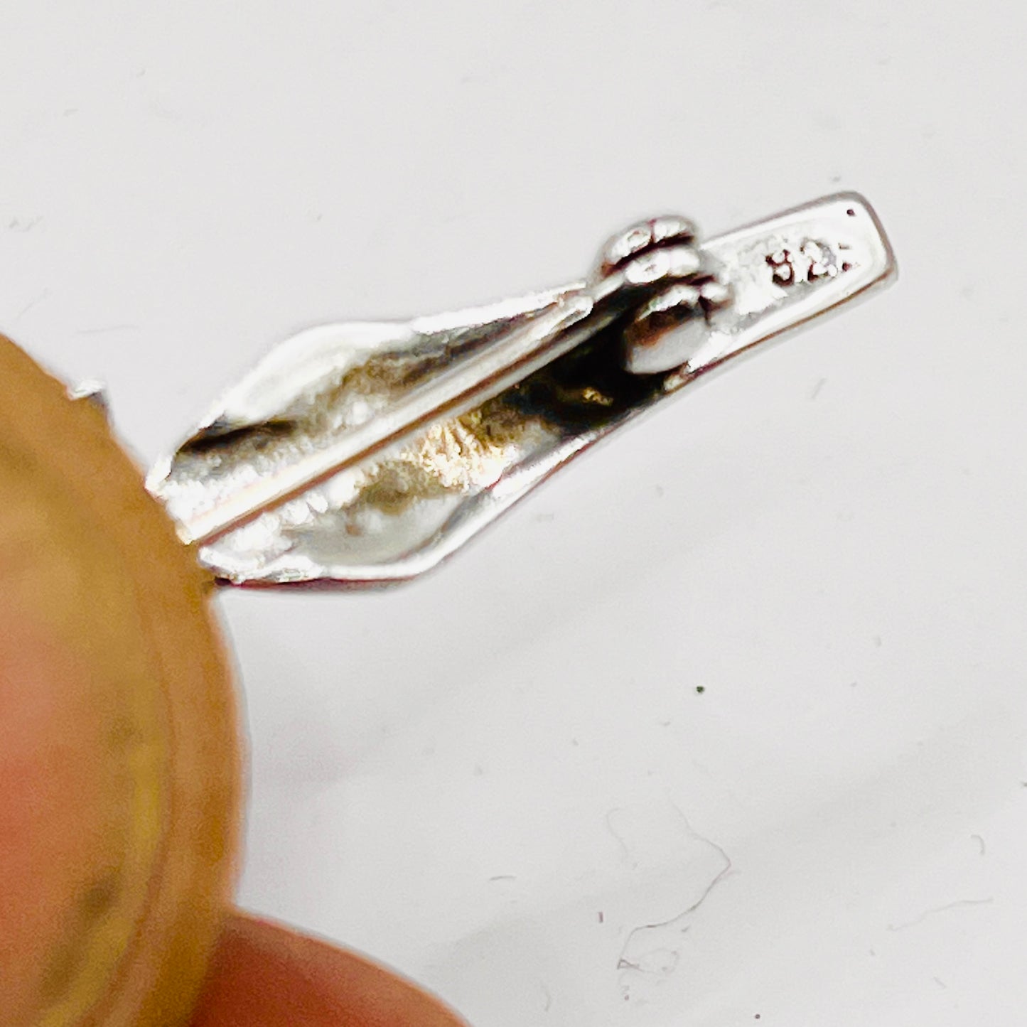 Anello Artigianale SPILLA AMETISTA MARCASSITE Mod. SPILLA Realizzato con Antica spilla in Argento (Prima Metà del ’900)