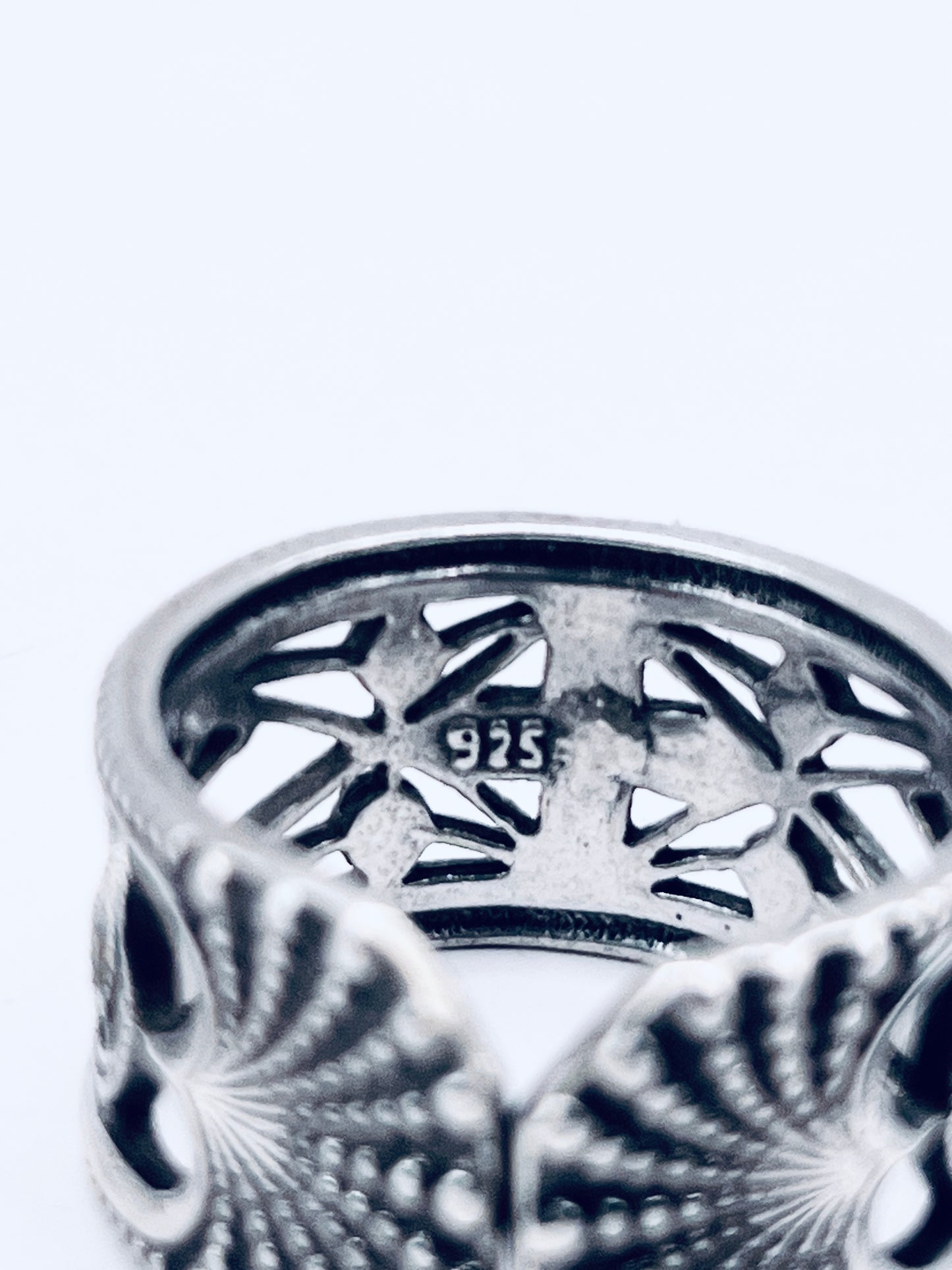 Anello Artigianale SPILLA COSTELLAZIONI Mod. SPILLA Realizzato con Antica spilla in Argento (Prima Metà del ’900)