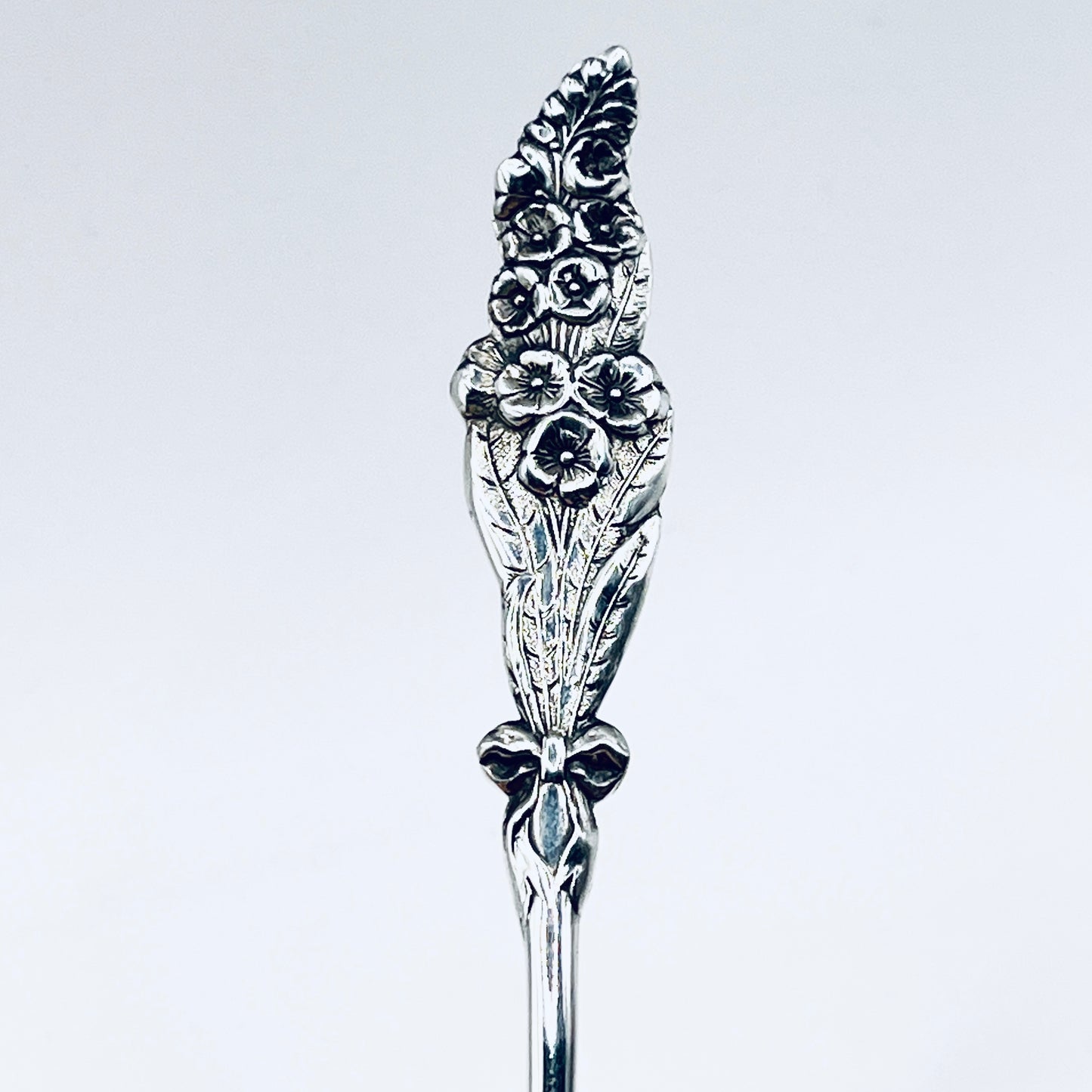 Anello Artigianale NON TI SCORDAR DI ME Mod. SPIRALE  Realizzato con Antica posata in Argento (Prima Metà del ’900)