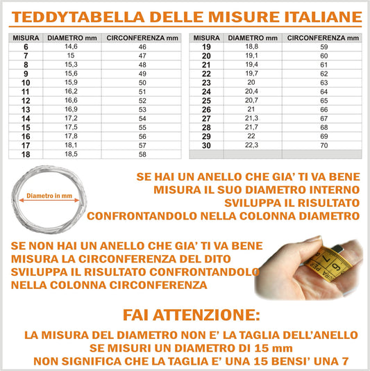Anello Artigianale con Iniziale E